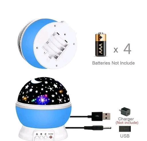 Magic Star Master LED Night Light Projector