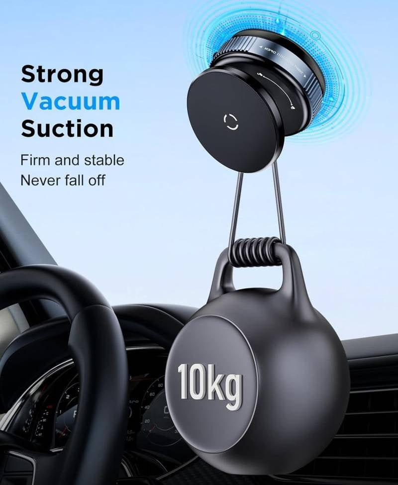Vacuum Magnetic Phone Holder Mobile Stand