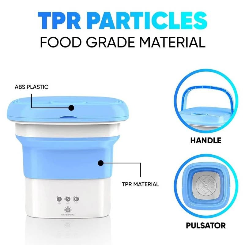 Mini Washing Machine Portable Foldable