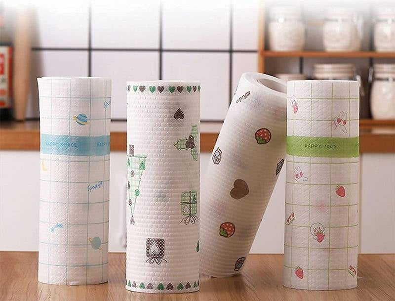 Kitchen Tissue Roll Reusable and Washable