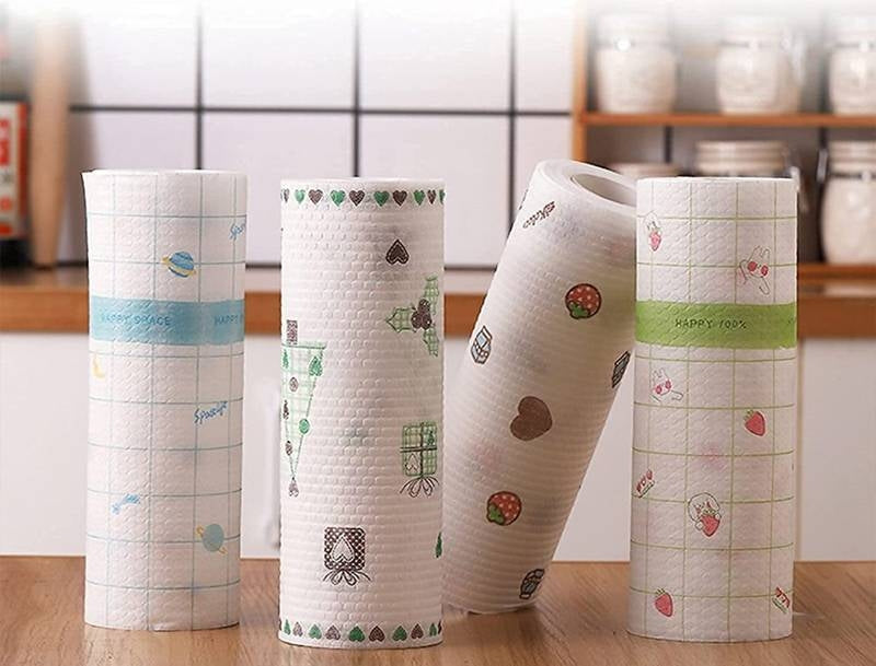Kitchen Tissue Roll Reusable and Washable