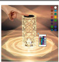 Rose Diamond Crystal LED Table Lamp