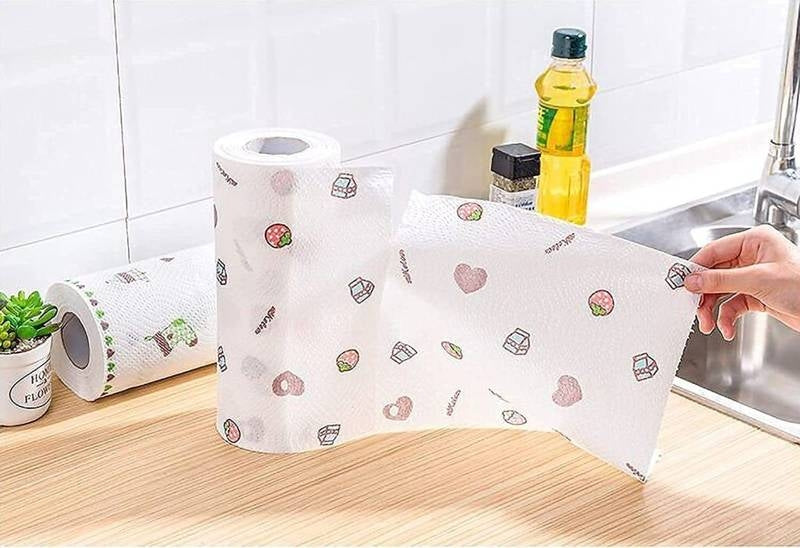 Kitchen Tissue Roll Reusable and Washable