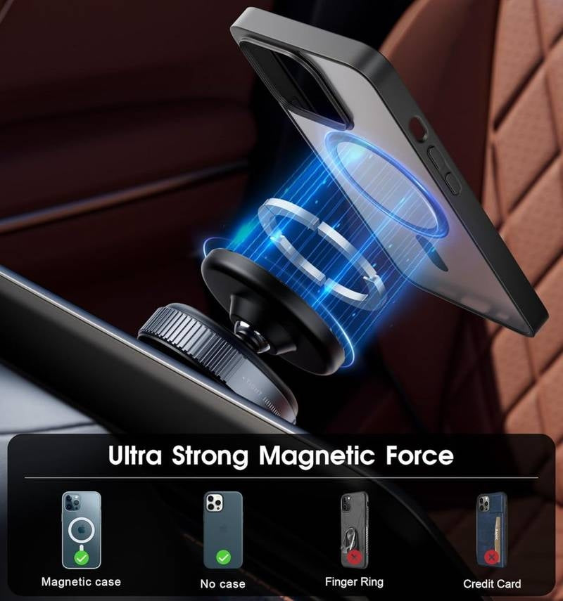 Vacuum Magnetic Phone Holder Mobile Stand